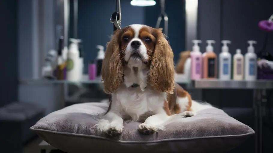 Strzyżenie cavalier king charles spaniel w Szczecinie