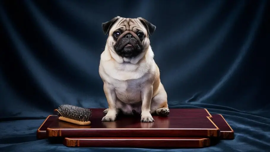 Wyczesywanie mopsów