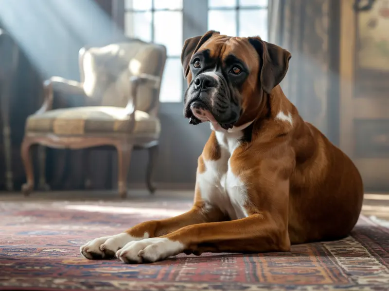 Poznaj fascynującą rasę Bokser Niemiecki! Dowiedz się wszystkiego o charakterze, pielęgnacji, potencjalnych problemach zdrowotnych i o tym, czy Bokser jest odpowiednim psem dla Ciebie. Porady od ekspertów z [Nazwa Kliniki/Centrum].