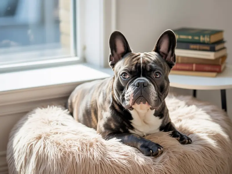Odkryj wszystko o Buldogu Francuskim! Charakterystyka rasy, historia, wygląd, temperament, wskazówki dotyczące pielęgnacji i zdrowia tych uroczych psów. Dowiedz się, czy Buldog Francuski to idealny pies dla Ciebie!
