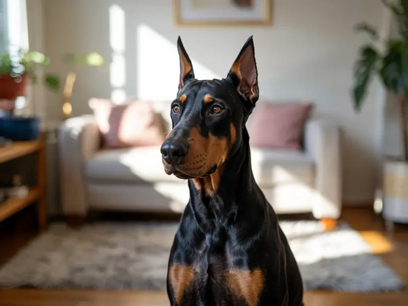 Poznaj wszystko o dobermanach! Charakterystyka, historia, pielęgnacja, zdrowie i wychowanie. Dowiedz się, czy doberman to pies dla Ciebie! Porady od doświadczonego trenera psów.