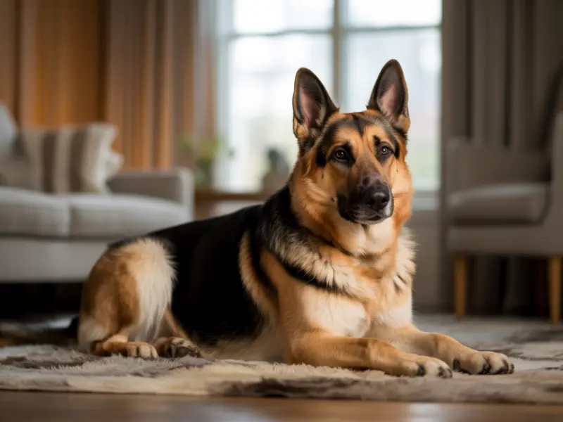 Poznaj wszystko o owczarku niemieckim! Charakter, potrzeby, pielęgnacja, szkolenie i zdrowie tej inteligentnej rasy. Idealny przewodnik dla przyszłych właścicieli!