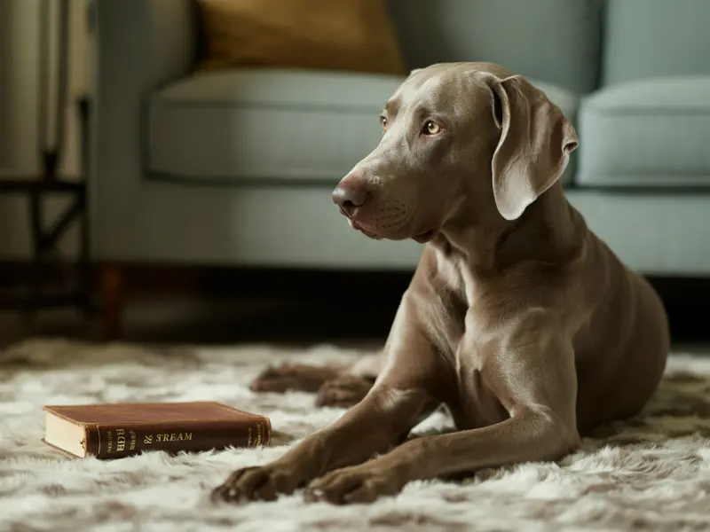 Poznaj Wyżła Weimarskiego! Dowiedz się wszystkiego o jego charakterze, wyglądzie, historii i potrzebach. Porady dotyczące opieki, wychowania i zdrowia tej fascynującej rasy. Sprawdź, czy Wyżeł Weimarski to pies dla Ciebie!